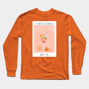 Summer coctail Long Sleeve T-Shirt